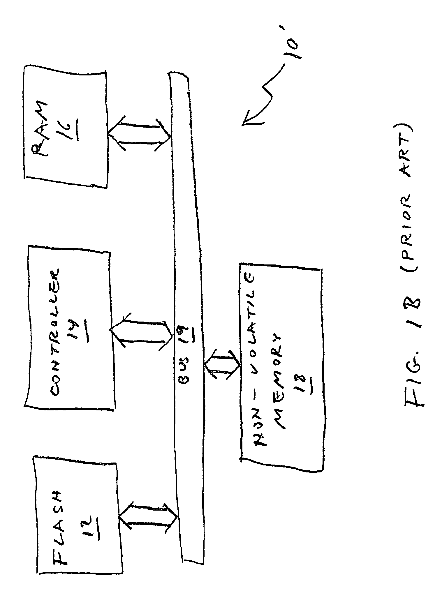 Flash memory management method that is resistant to data corruption by power loss