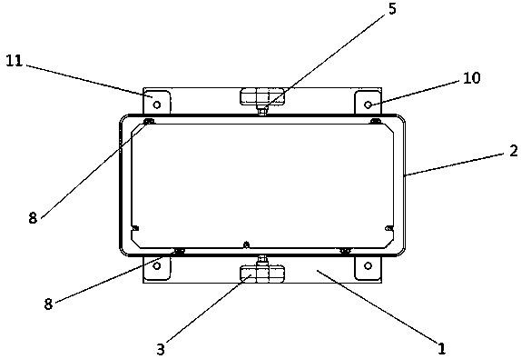 Assembly tool for printed circuit board of automobile instrument