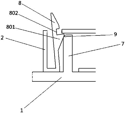 Assembly tool for printed circuit board of automobile instrument