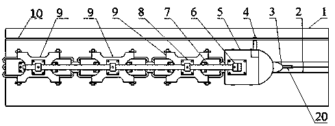 Dissimilar plate butt welding electromagnetic quantitative stirring device