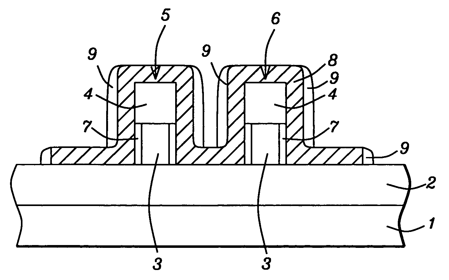 Method of forming an N channel and P channel finfet device on the same semiconductor substrate