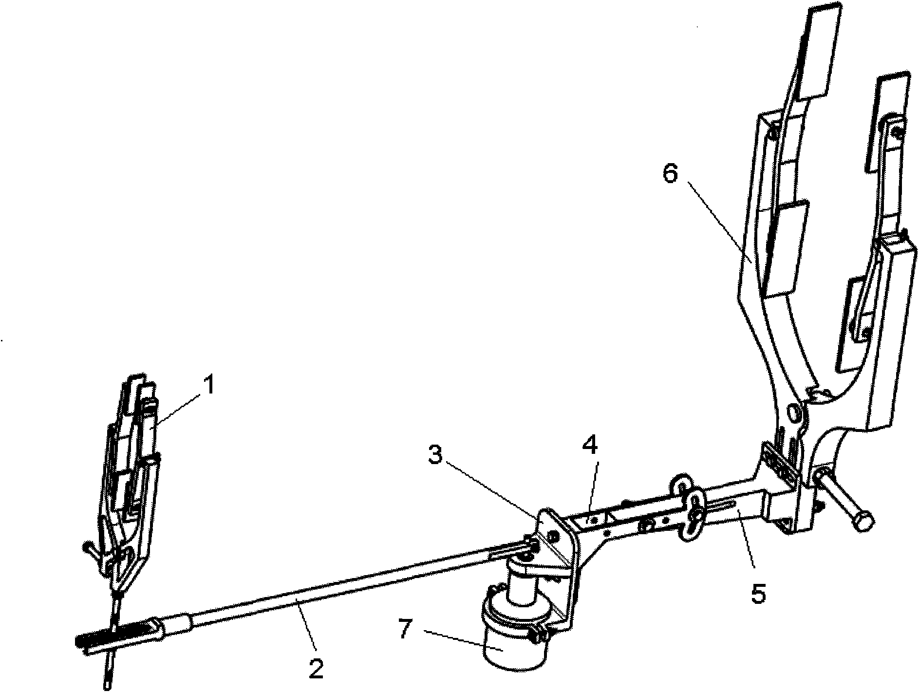 Tool and method for measuring deflection angle of airplane control surface