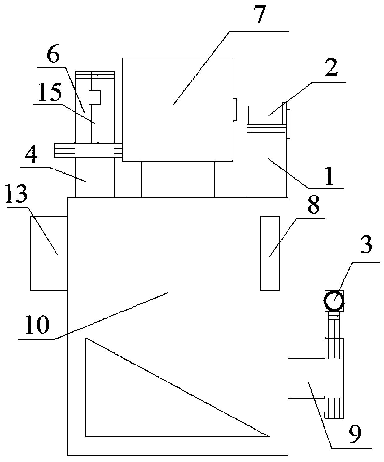 Novel concentration-pressure sensing type flow control device and use method thereof