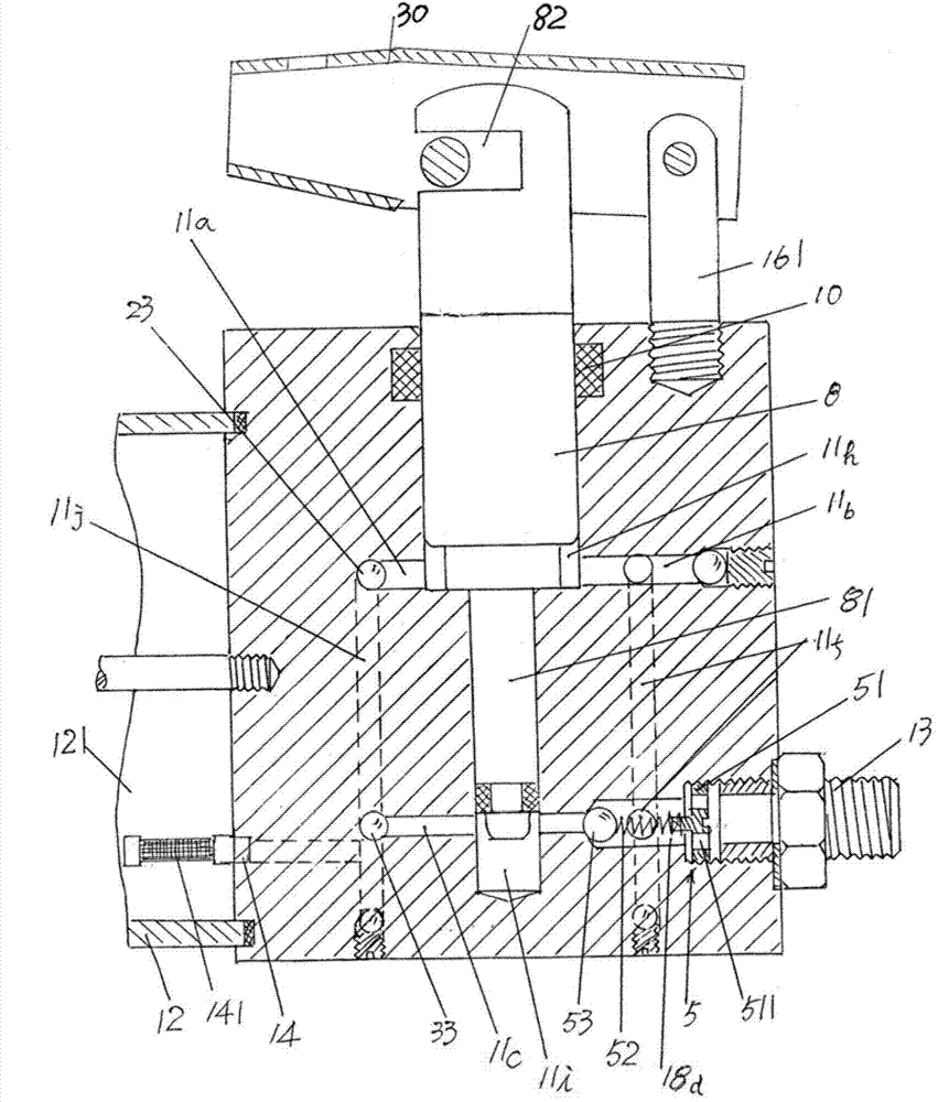 Valve body structure for manually adjusting fast speed or slow speed of oil pumping