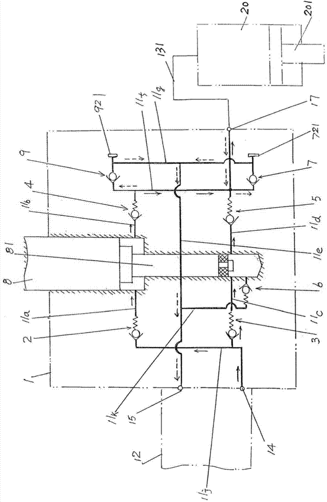 Valve body structure for manually adjusting fast speed or slow speed of oil pumping