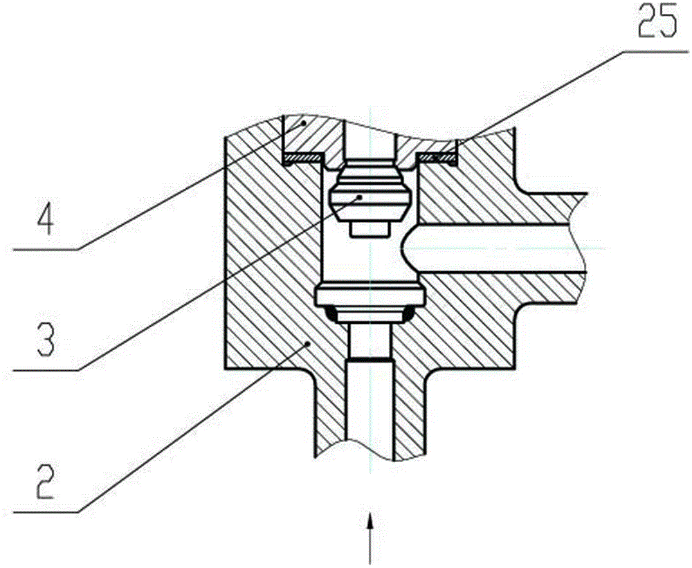 Angle type drain valve