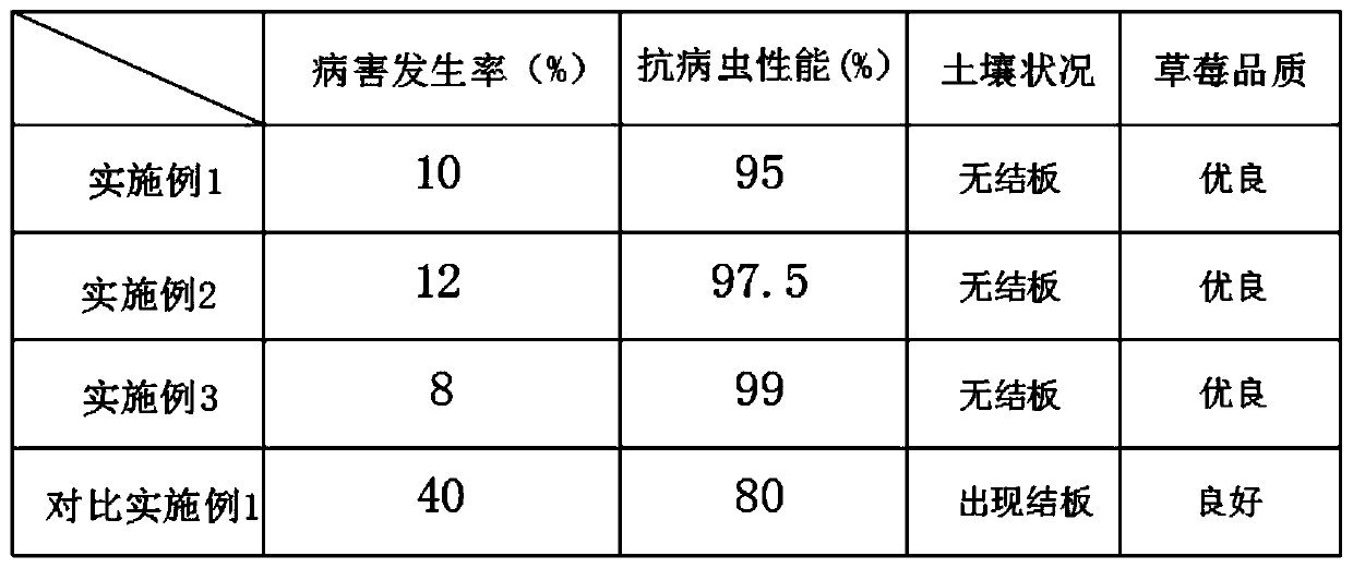 Disease prevention and treatment method based on strawberry seedling planting process