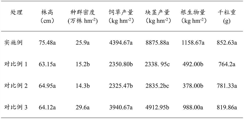 Method for planting cyperus esculentus in extremely arid windy desert area