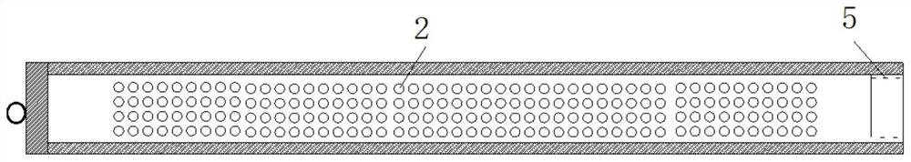 A molding die and molding process for a continuous fiber reinforced ceramic filter element