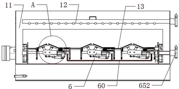 Automatic conveying and processing equipment for marine products