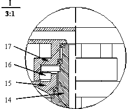 Rotation type vacuum diffusion pump