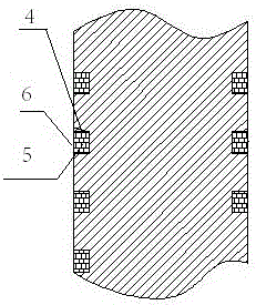 Preparation method of a super wear-resistant composite roll