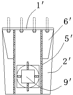 An anti-deviation device and anti-deviation method for a girder-covered bridge