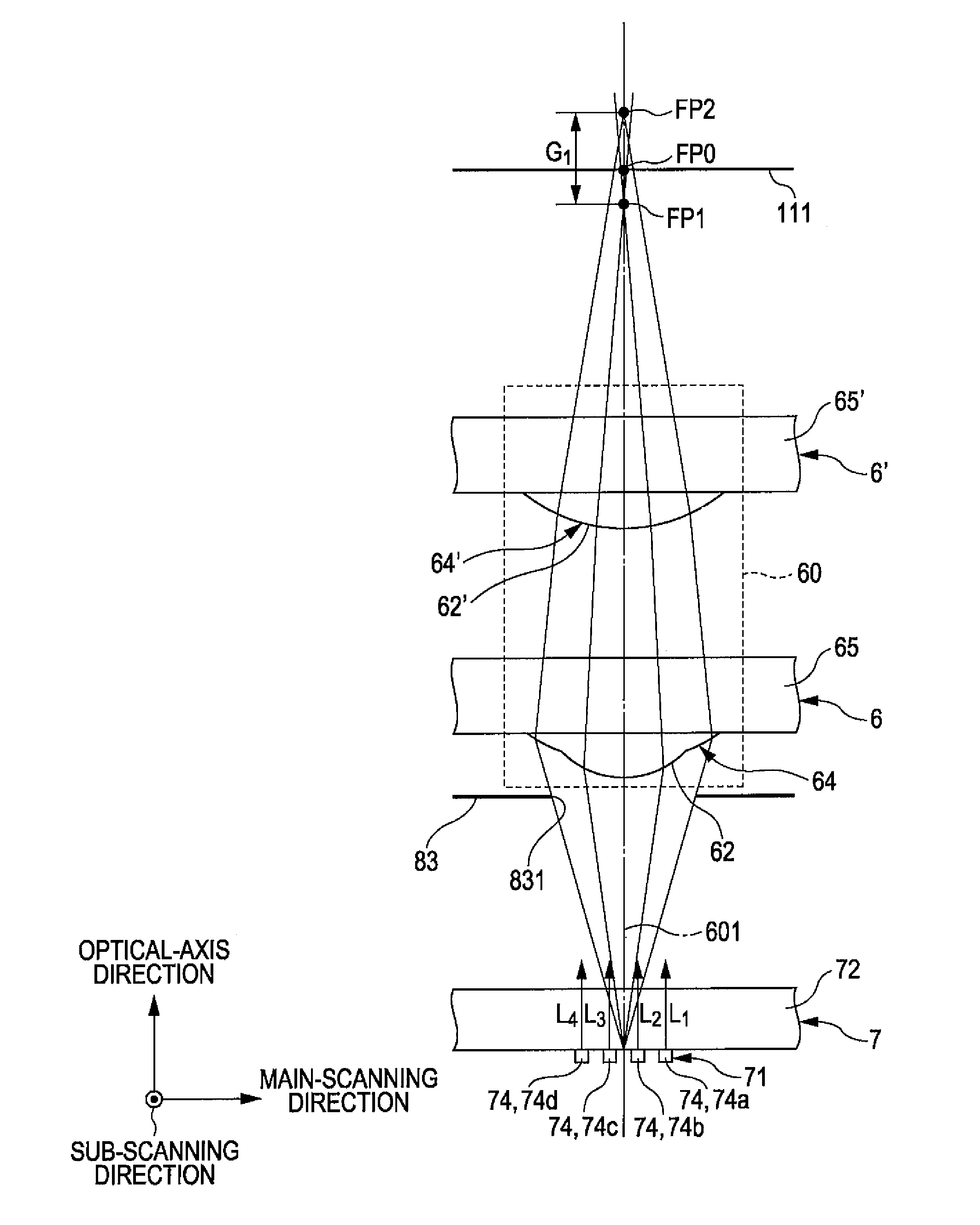 Line head and image forming apparatus