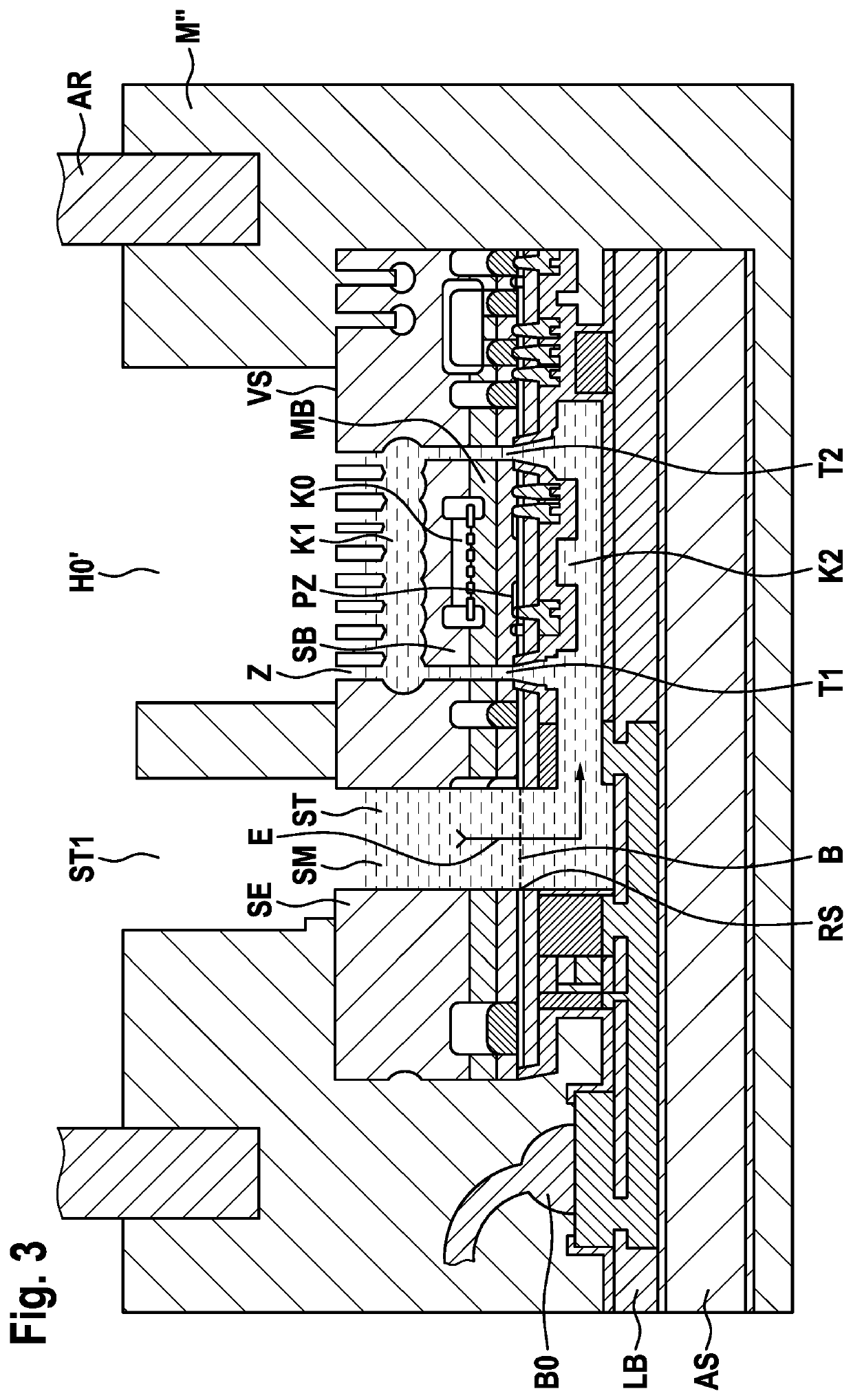 Micromechanical pressure sensor device and corresponding manufacturing method