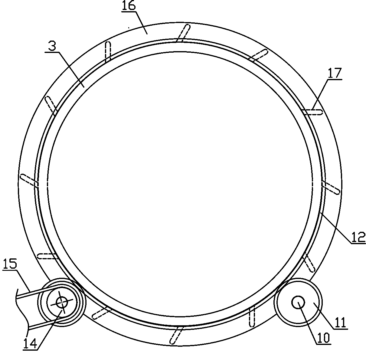 Dust removing and material conveying mechanism for woolen materials