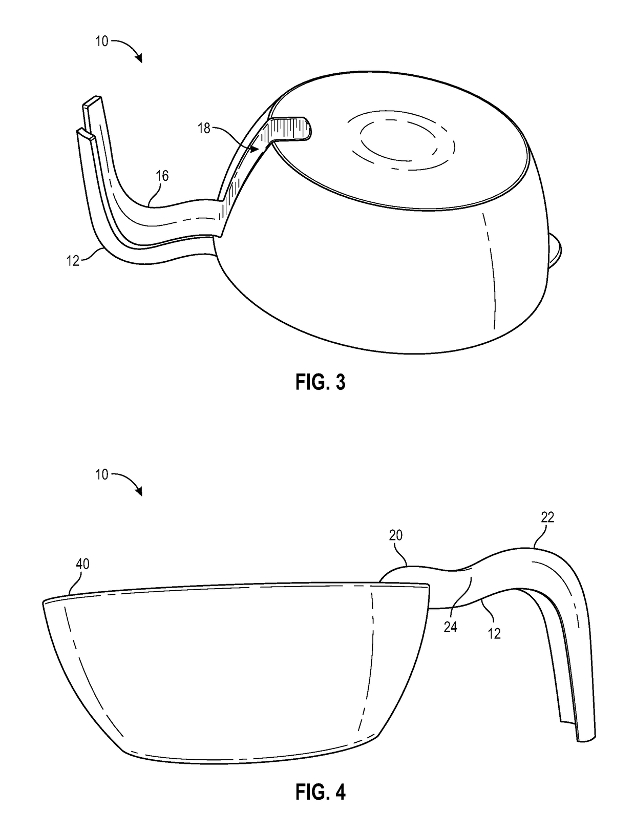 Manicure bowl having ergonomic wrist rest