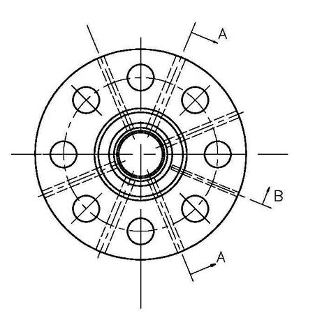 High-performance electrical isolation flange device resisting high temperature and high pressure