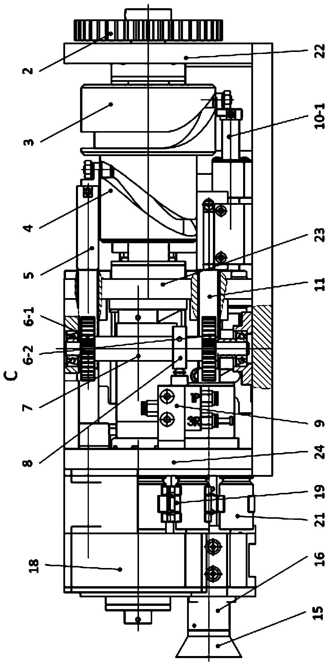 A device for continuously launching light and small targets