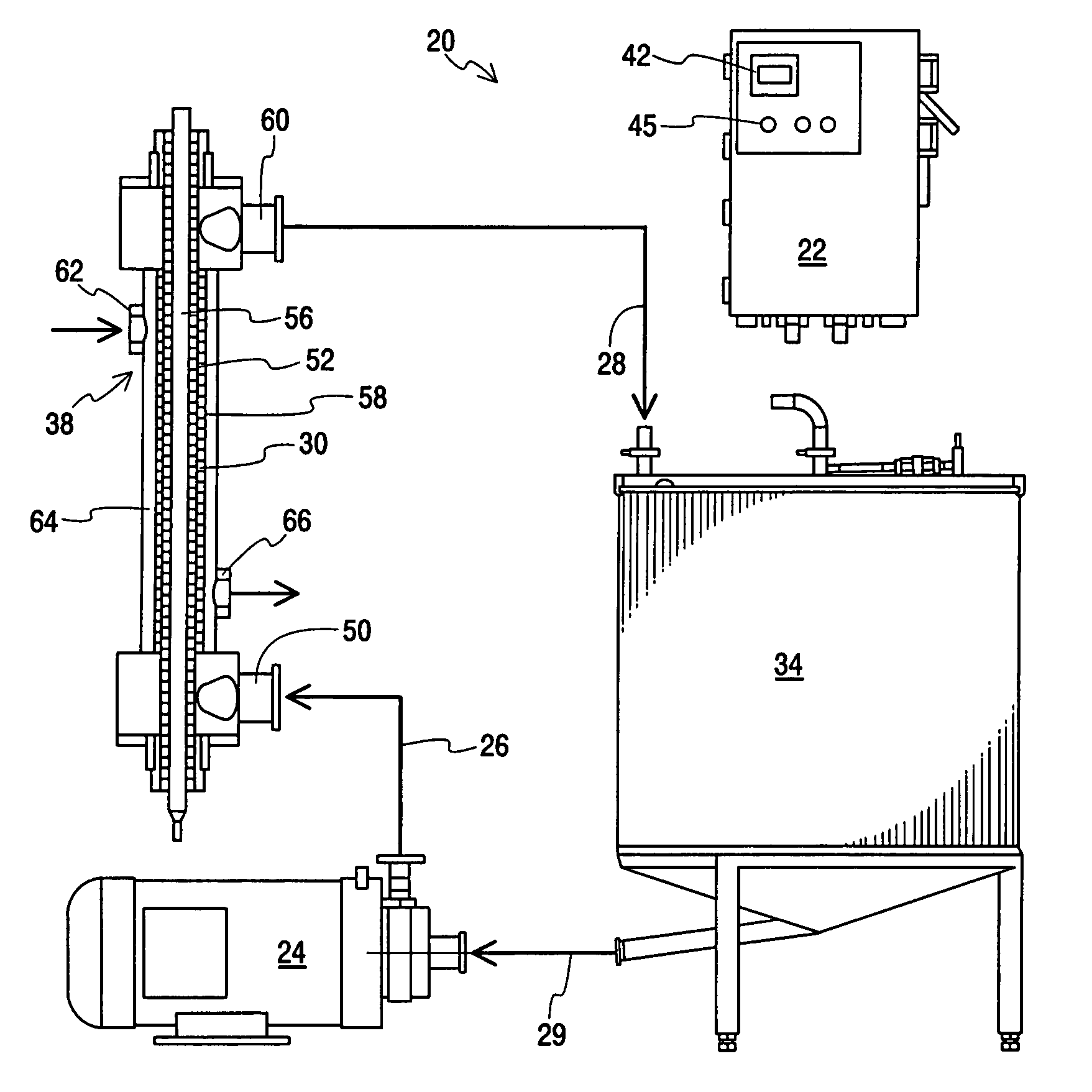 Apparatus for pasteurizing milk for feeding to calves