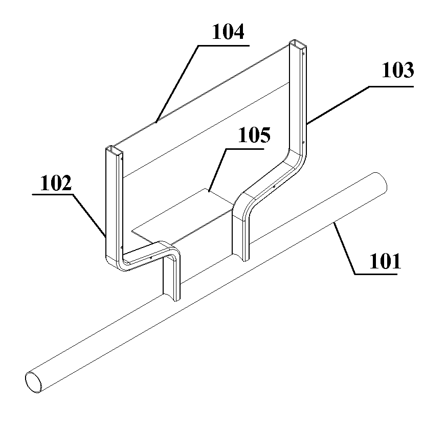 Supporting device of intelligent terminal equipment and supermarket shopping cart