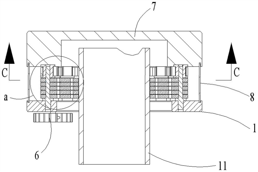 Sealing clamping mechanism