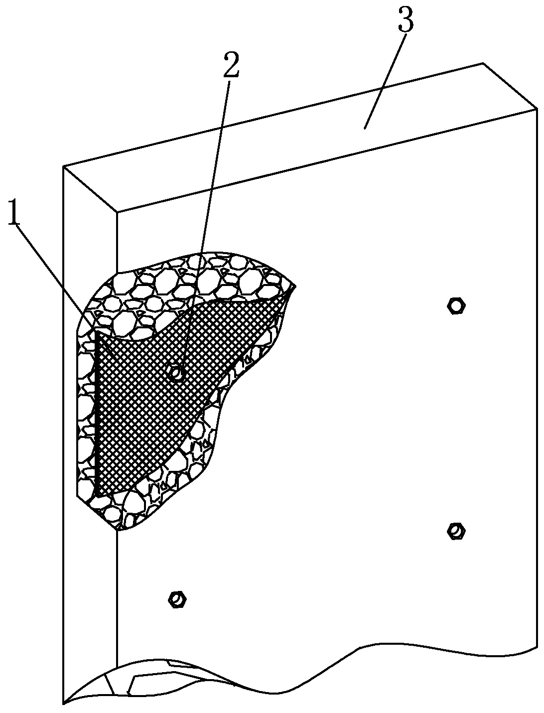 Cement-based ultrahigh performance artificial stone slab ceiling structure