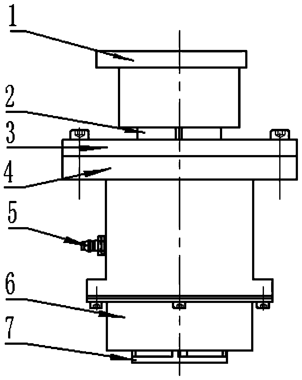 An airbag holder for non-destructive clamping of low-rigidity skeleton parts