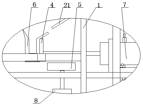 Rebar hoop bending device