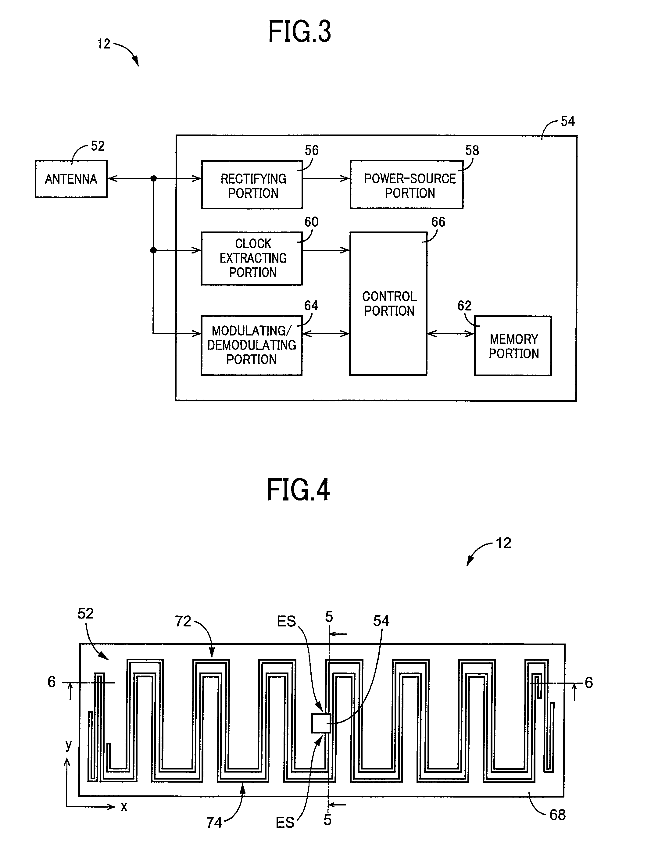 Antenna, and radio-frequency identification tag