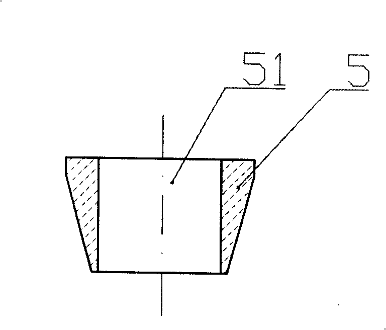 Joint box sealing device adopting screw cap rotating impacted sealing ring automatic enclasping optical fibre cable