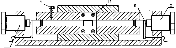 A high temperature and high confining pressure fluid-solid interaction test device and test method