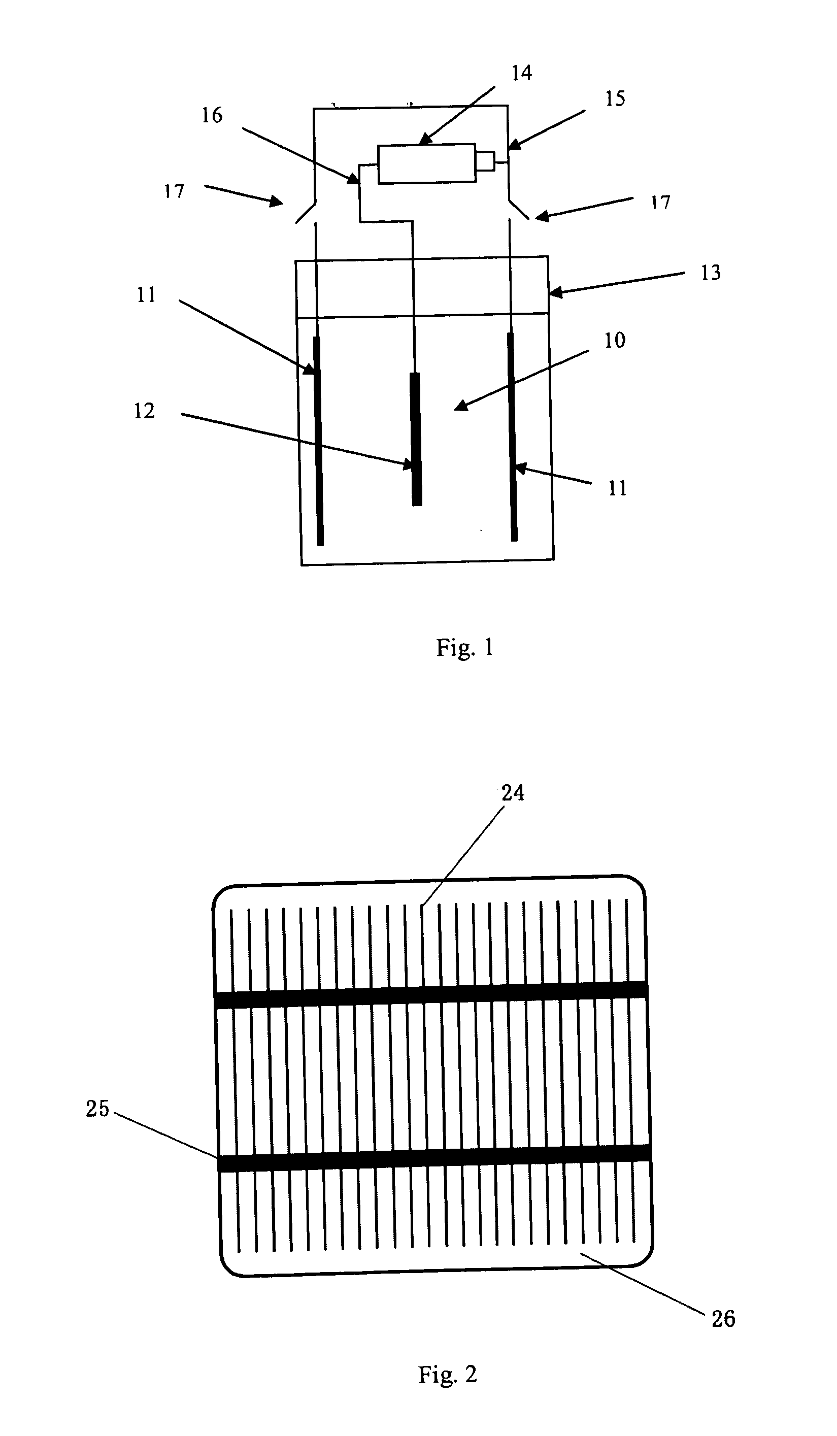 Method for manufacturing electrodes of solar cell and electrochemical depositing apparatus