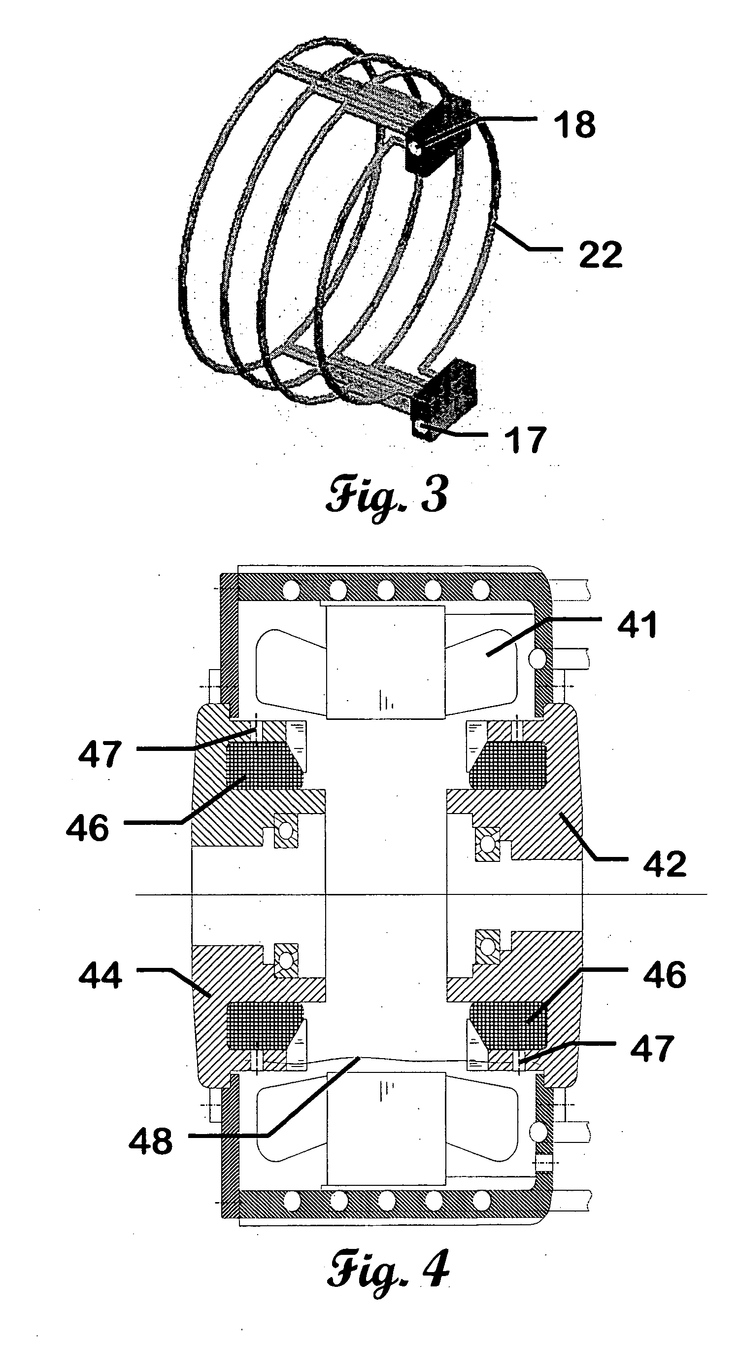 Motor frame cooling with hot liquid refrigerant and internal liquid