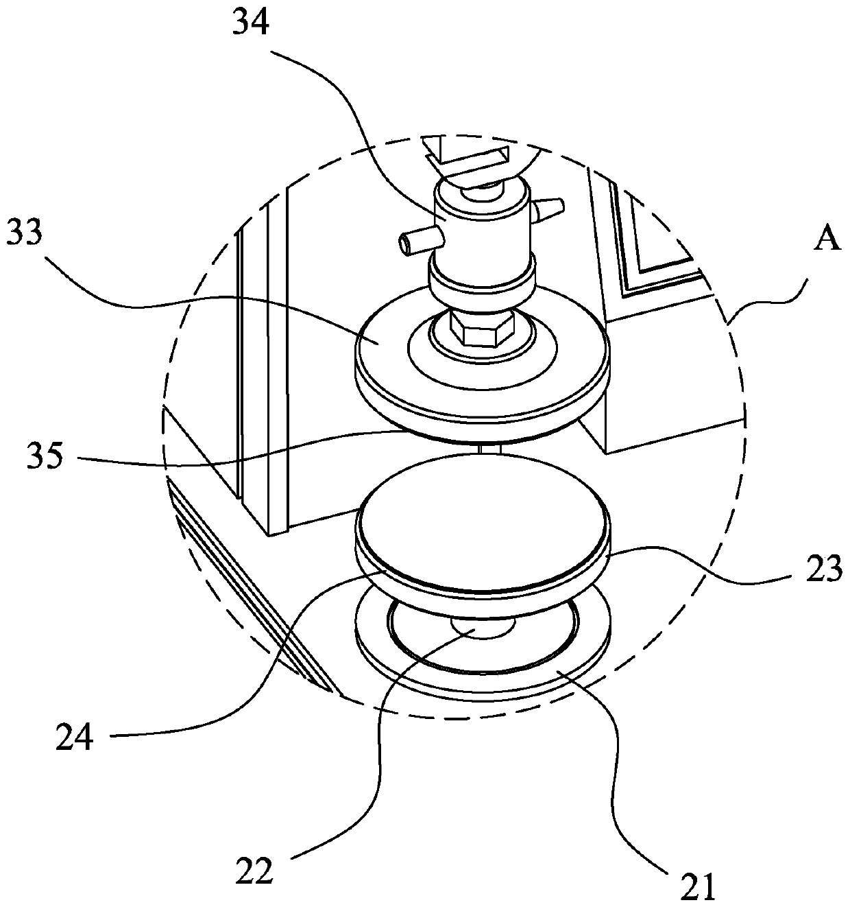 Method and device for detecting fan of playing cards