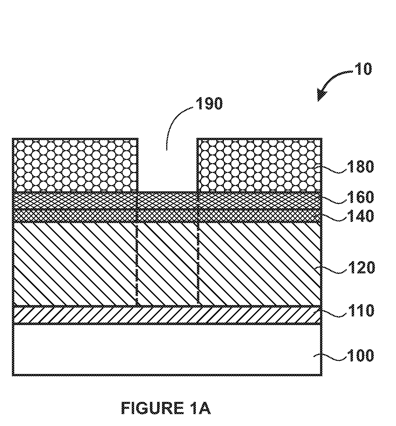 Method for eliminating loading effect using a via plug