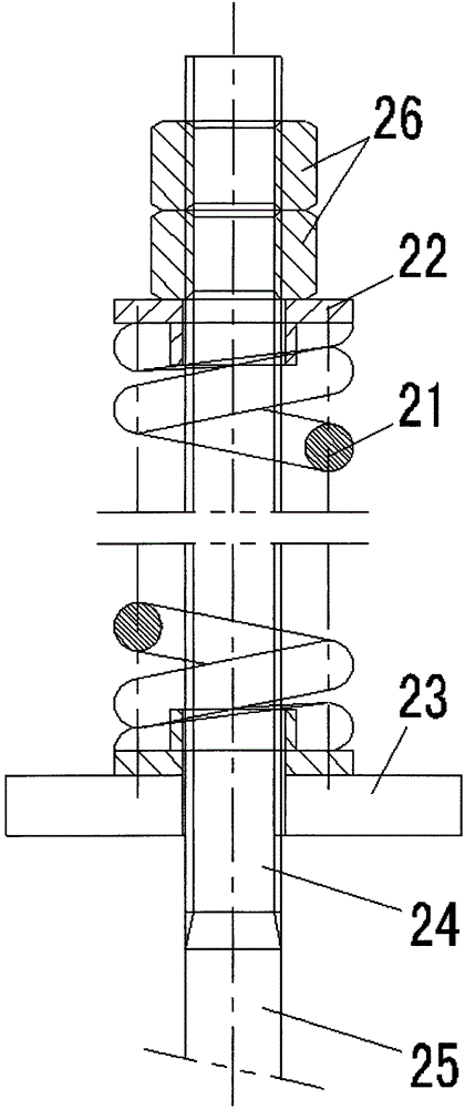 Tension detection device for elevator wire rope