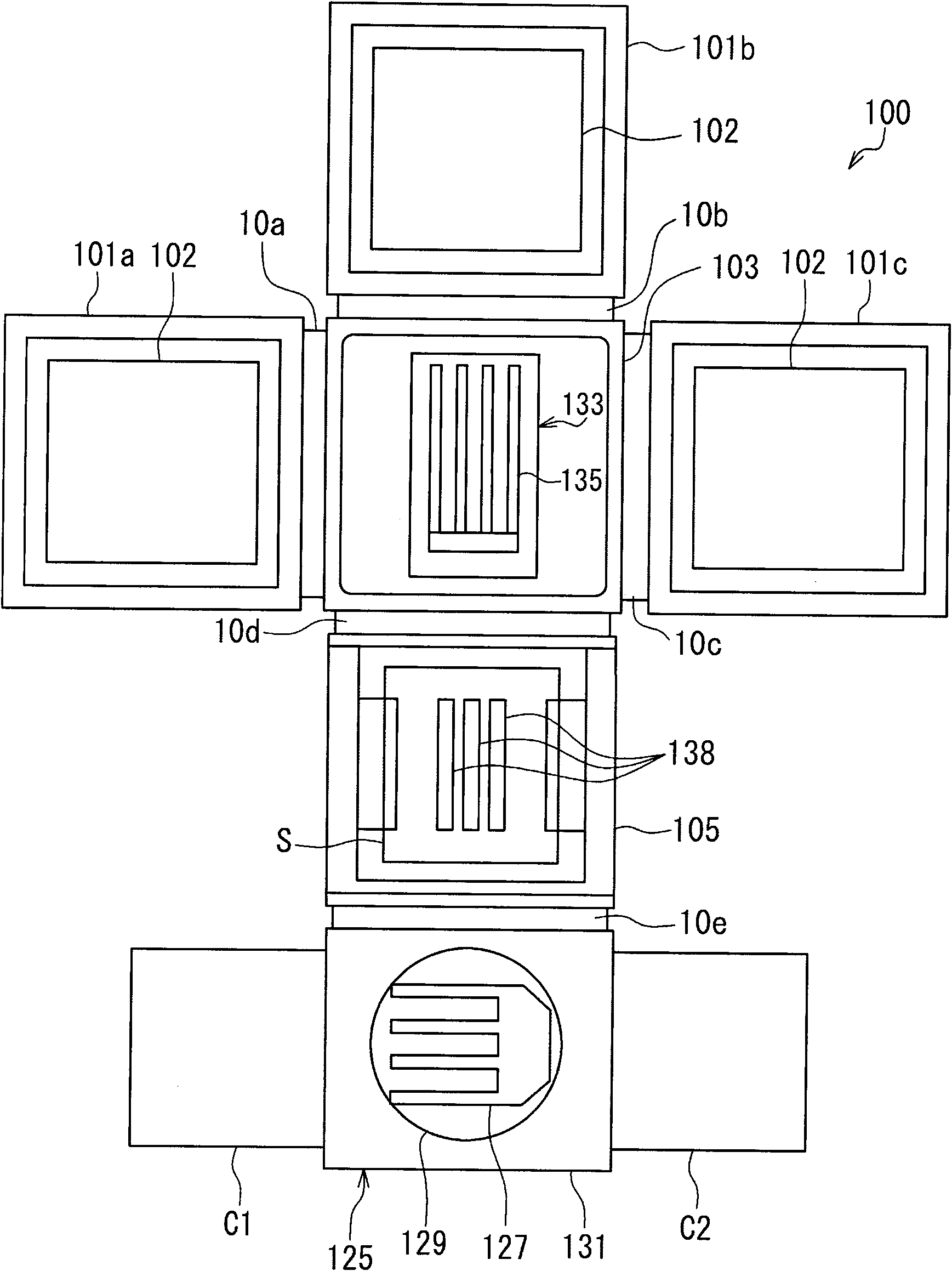 Gate valve device