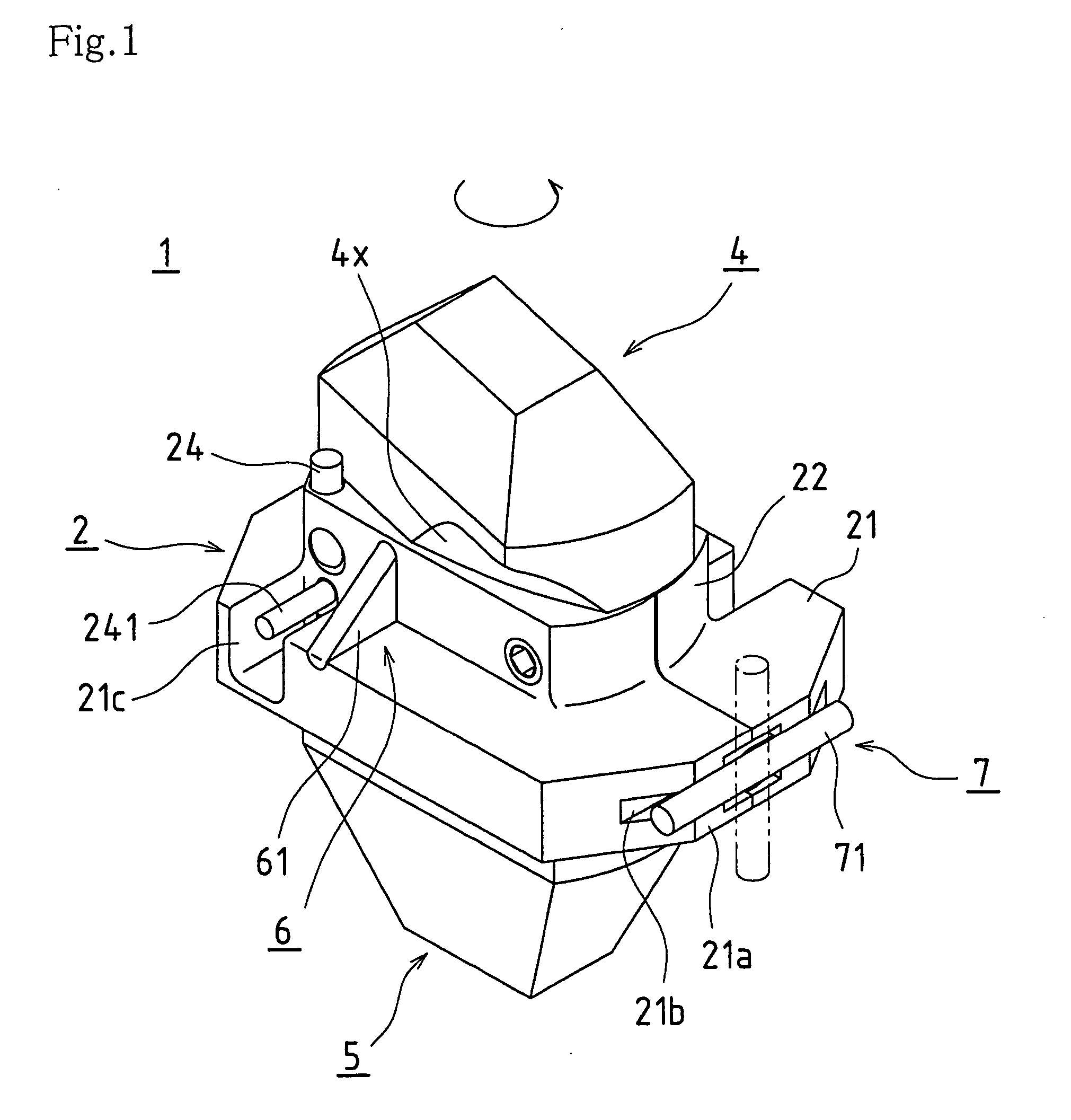 Container connecting metal fixture