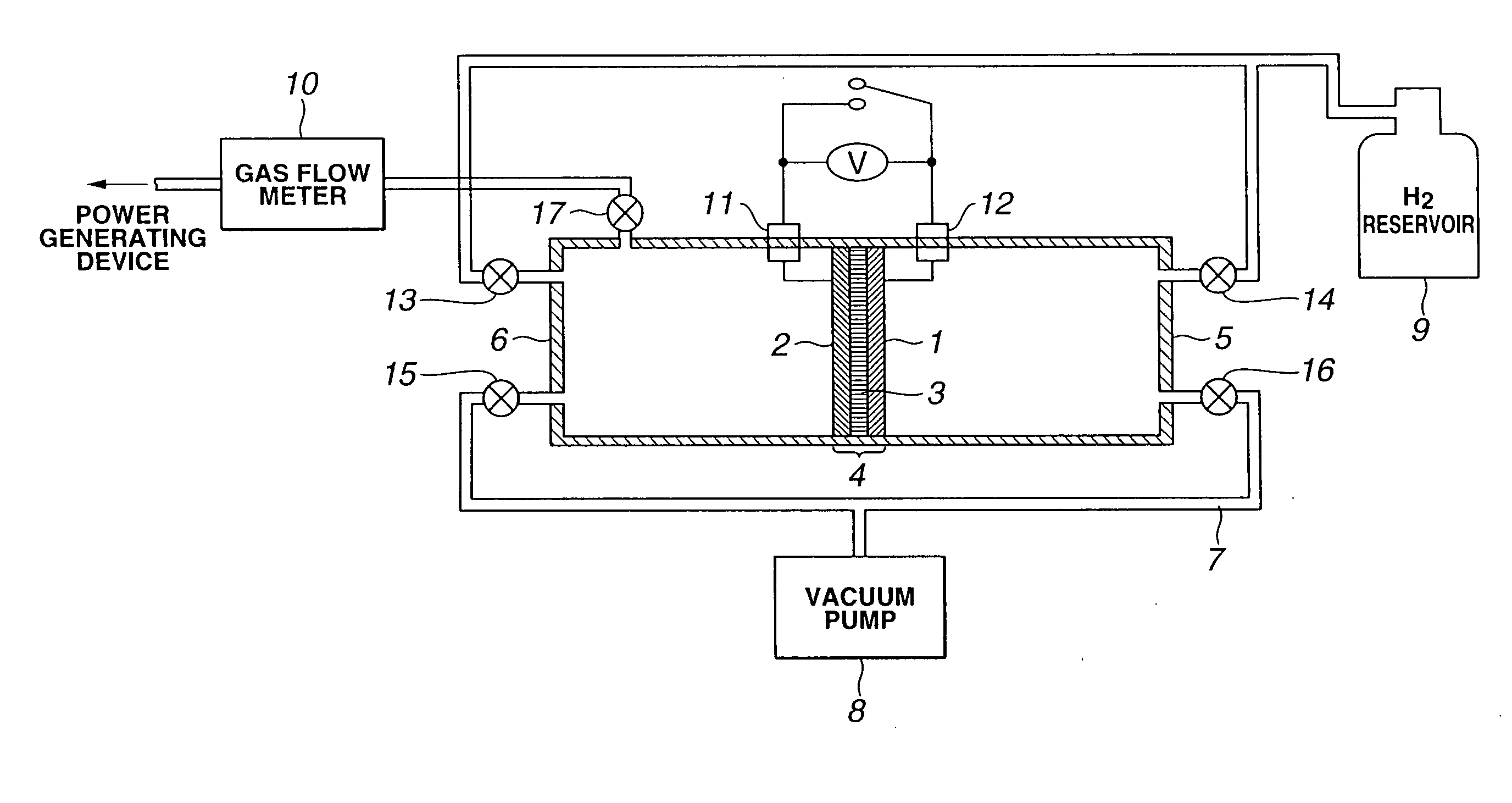Electrochemical device and gas storage apparatus