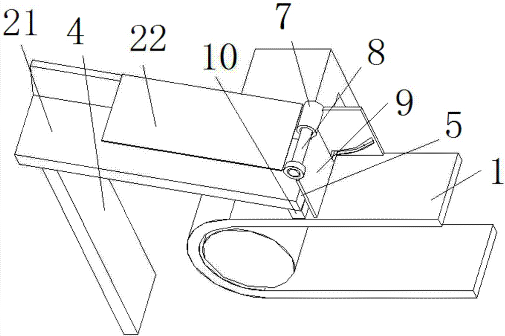 Belt type drier feeding frame