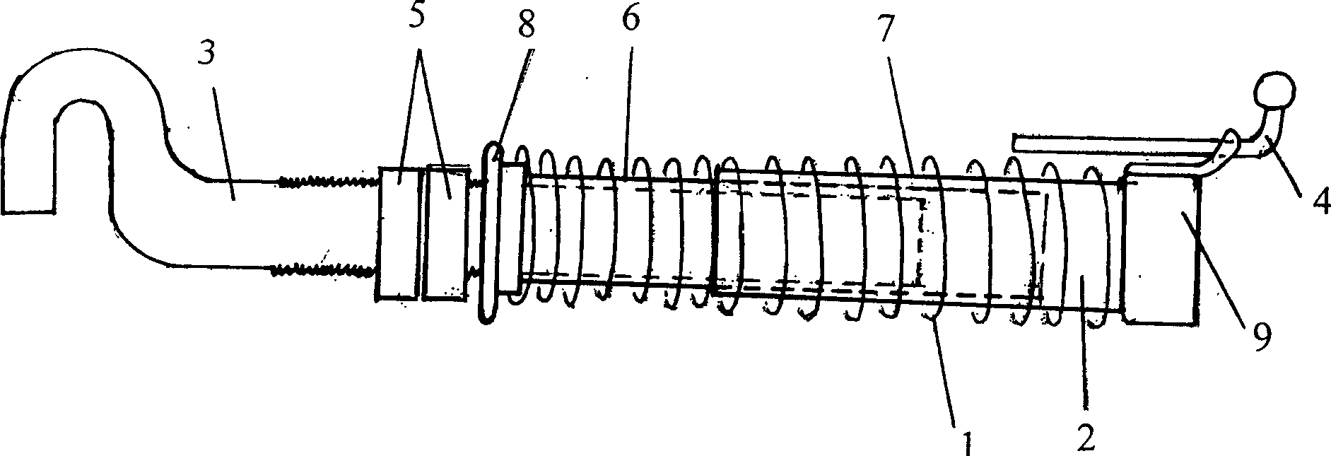 Spring type jowl protrusive occlusion appliance