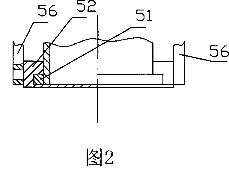 Gas and solid powder mixture separator