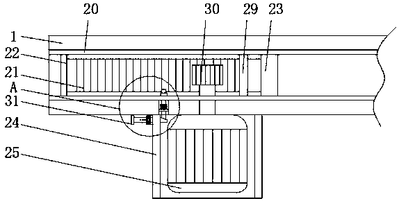 Automatic feed-putting feeder for broiler chicken breeding