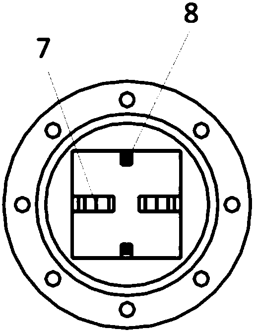 Broadband C band circularly polarized four-port feed source network