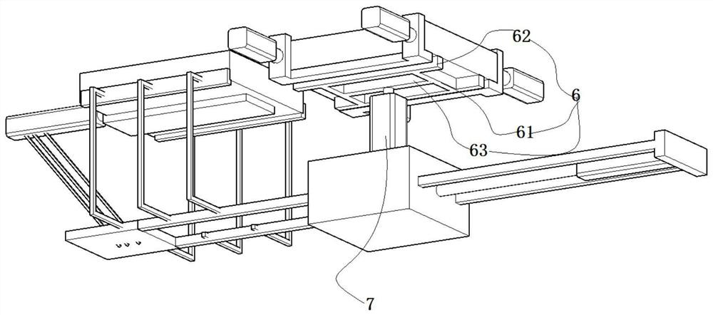 Automatic placing and storing device for cylindrical rollers