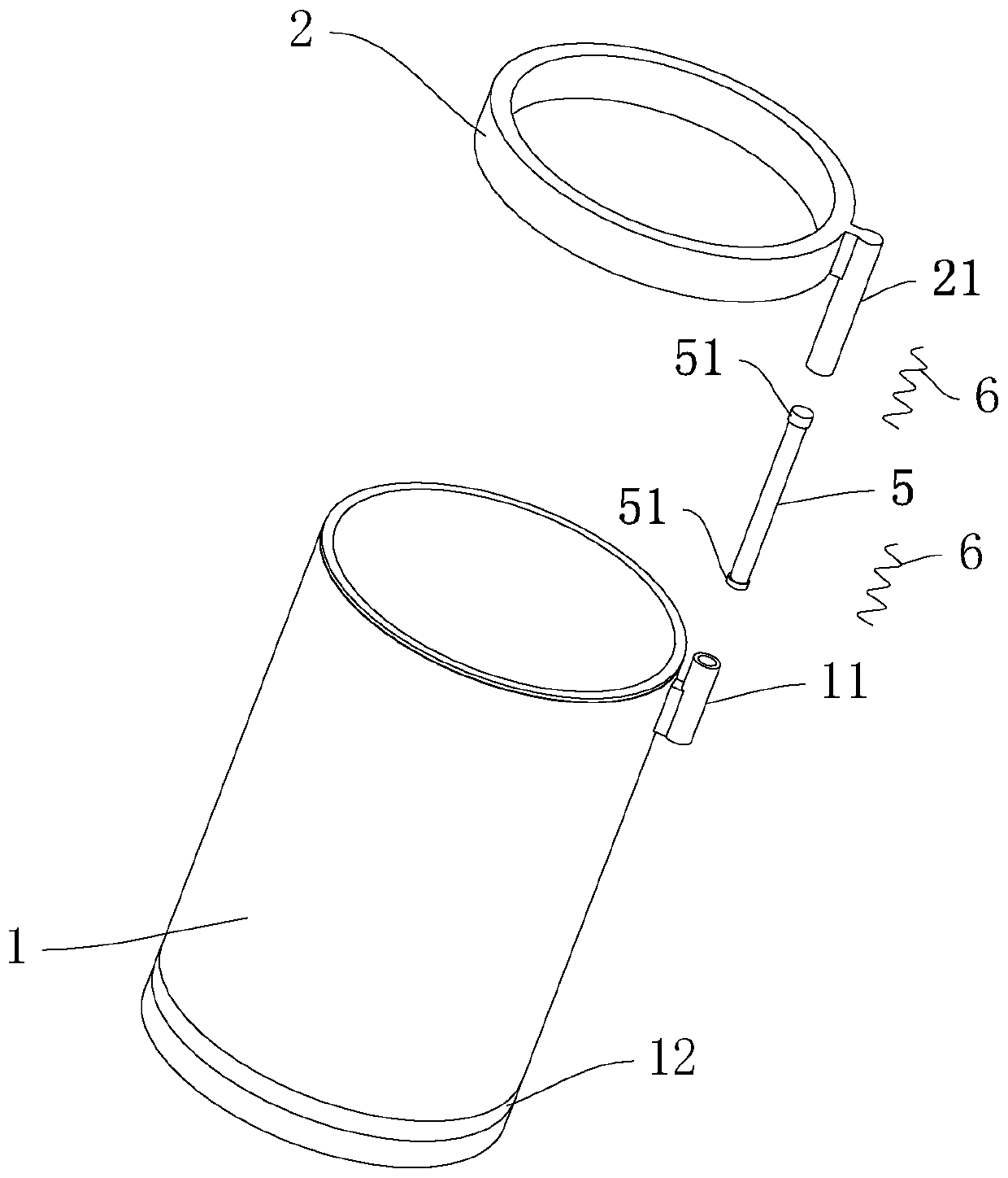 Intelligent garbage can capable of achieving flexible expansion