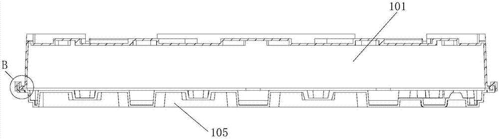 Polarizing plate packaging device