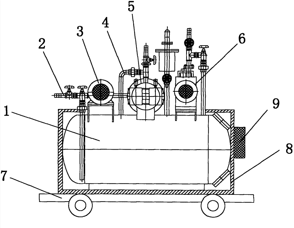 Vacuum oil injection machine with constant-temperature box