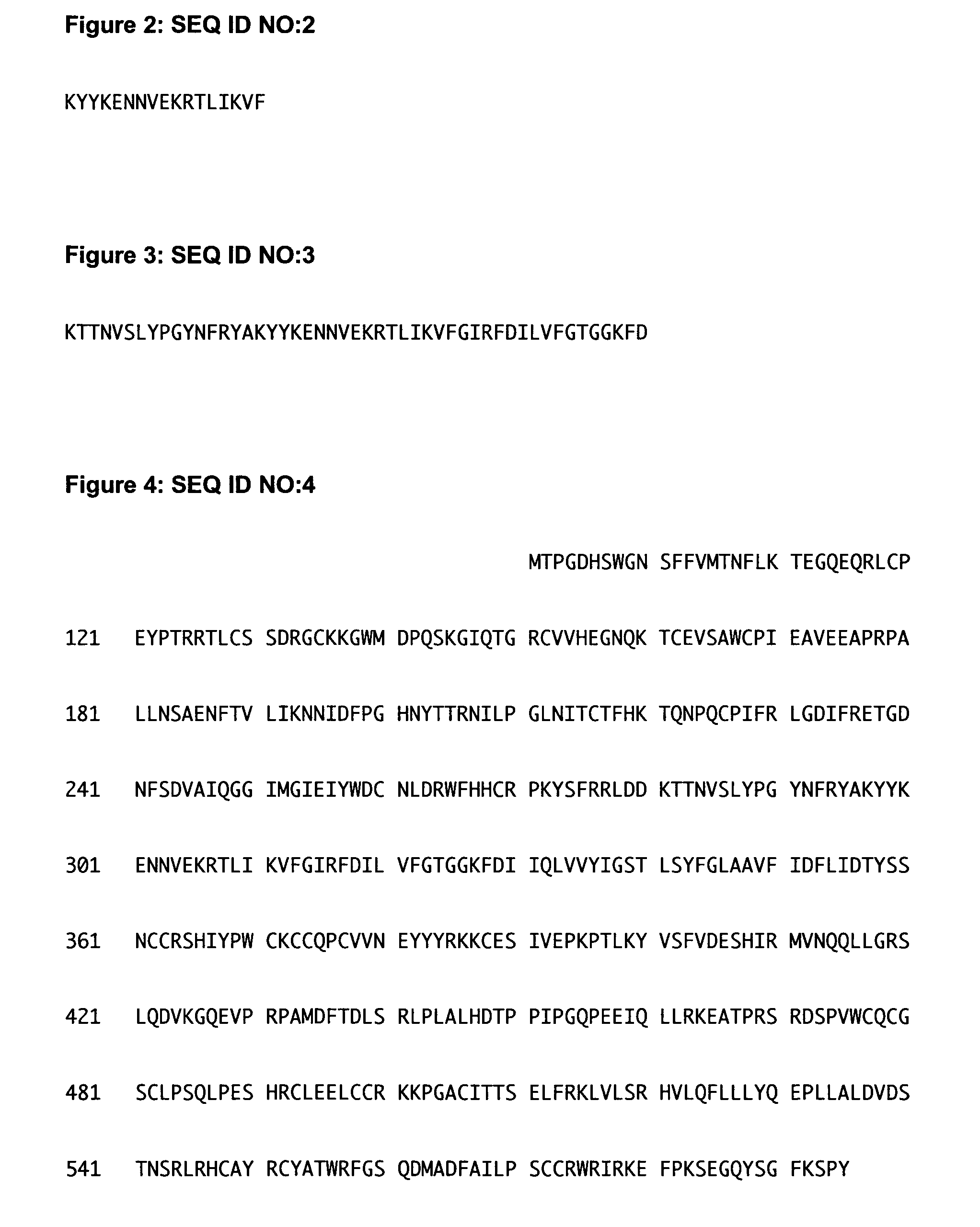 P2X7 epitopes